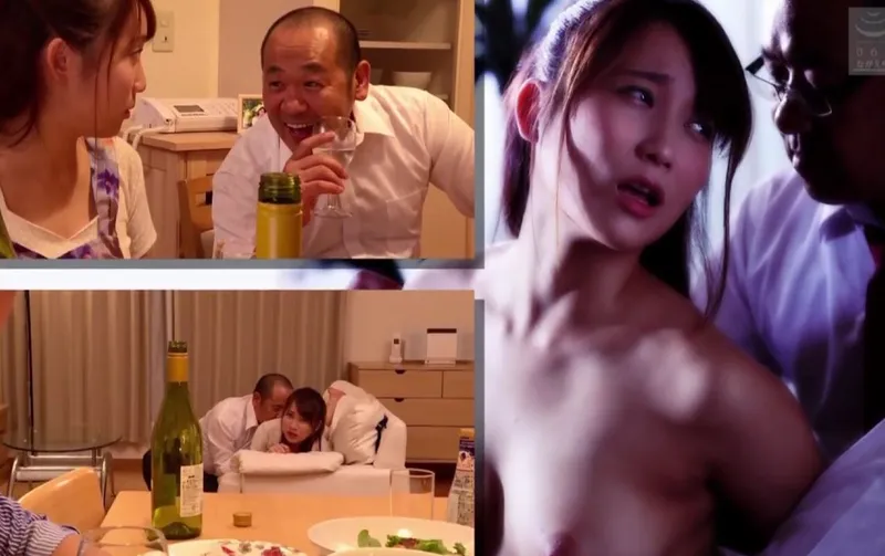 Gã quản lý khốn nạn gạ làm tình bà xã nhân viên ngay trước mặt rồi còn dọa đuổi việc